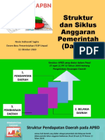 Struktur Dan Siklus Anggaran Pemerintah (Daerah)