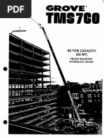 60 Ton TMS 760 Grove PDF