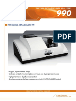 Particle Size Analyzer Cilas 990