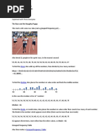 Frequency Distribution Samples