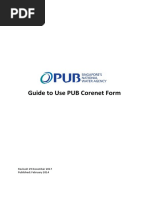 Guide To Use PUB Corenet Form: Revised: 29 December 2017 Published: February 2014