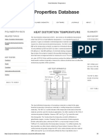 Polymer Properties Database: Heat Distortion Temperature