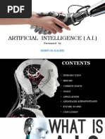 Artificial Intelligence (A.I.) : Presented by