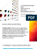 2 Analisis Konteks Dan Penyusunan Muatan Kelompok Khusus