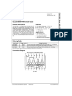 CD4019BC Quad AND-OR Select Gate: General Description Features