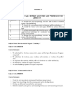 Course Name and Code: Human Anatomy and Physiology-Ii (BP201TP)