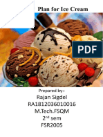 FSQA-HACCP For ICECREAM