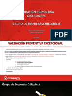 Validación Preventiva Excepcional 2020