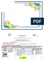 Planificacion Novena Semana Preparatoria (Nee)