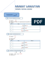 Materi 2 (Bab Harakat Lanjutan Tanwin, Tasydid, Dan Sukun) PDF