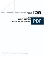 Evaluation of Aasho Interim Guides For Design of Pavement Structures