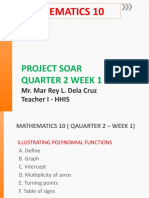 Project Soar - Quarter 2 Week 1