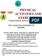 Physical Activity and Execise