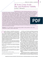 A Pediatric FOUR Score Coma Scale: Interrater Reliability and Predictive Validity