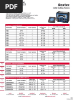 Roxtec: Cable Sealing Frames