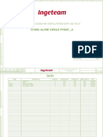 Stand Alone Single Phase - A: Technical Guide For Installations With Iss 1play