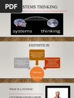 Systems Thinking 1