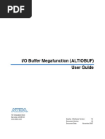 I/O Buffer Megafunction (ALTIOBUF) User Guide