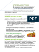 Les Fibres Alimentaires PDF