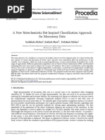 A New Meta-Heuristic Bat Inspired Classification Approach For Microarray Data