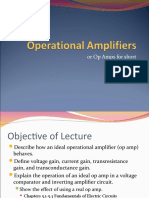 Operational Amplifiers