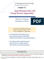 Individual, Interpersonal and Group Process Approaches