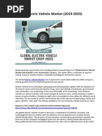 Global Electric Vehicle Market (2019-2025)