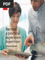 Become A Practical Experience Supervisor: For An Acca Trainee