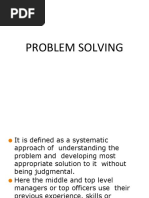 Problem Solving