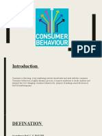 Consumer Behaviour and Dove