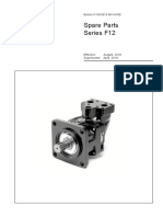 Parker F12 Series Motr Parts Catalogue