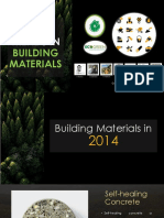 New Trends in Building Materials