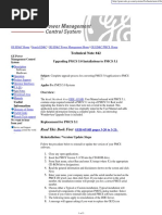 Technical Note #42: Upgrading PMCS 5.0 Installations To PMCS 5.1