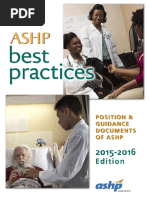 ASHP Best Practices 2015-2016 PDF