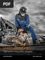 Uvex Ultrasonic: High Performing Safety Goggles