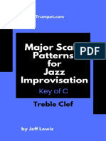 Major Minor Scale Patterns For Jazz Improv PDF