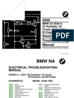 2000 BMW Z3 - M Roadster - Z3 - M Coupe Electrical Troubleshooting Manual