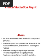 Clinical Radiation Physic