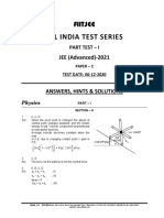 AITS 2021 PT I JEEA Paper 2 Sol PDF