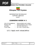 Ethiopian TVET-System: Learning Guide # 2