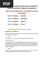 Installation Instructions For The Standard & Premium Versions of Kwikpop For Multicharts