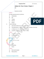 CBSE NCERT Solutions For Class 6 Science Chapter 2: Back of Chapter Questions