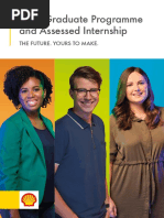 Shell Graduate Programe and Assessed Internship