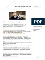 Modelo de Contrato para Serviços de Pedreiro - Foxlux