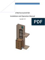 STRATUS Elevator Installation Manual Feb6 2015