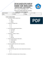 Soal Pendidikan Agama Islam (PAI) Kelas 2