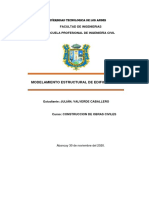 Modelamiento Estructural