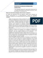 Tipos de Estrategias de Negocios Internaciones