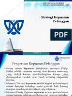 Strategi Kepuasan Pelanggan