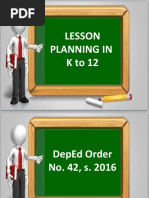 Lesson Planning